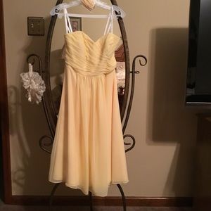 Special occasion tea length dress
